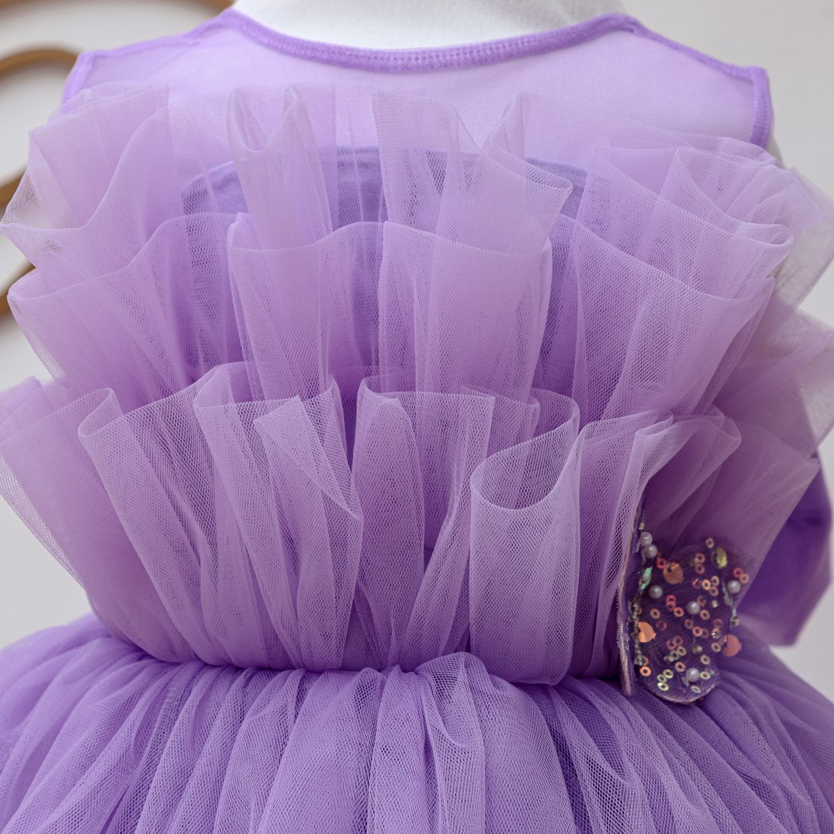 PURPLE SPECIAL PRICE DRESS Մանկական երեկոյան մանուշակագույն զգեստ BelleAnge.