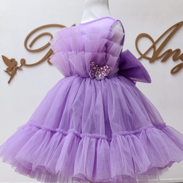 PURPLE SPECIAL PRICE DRESS Մանկական երեկոյան մանուշակագույն զգեստ BelleAnge.